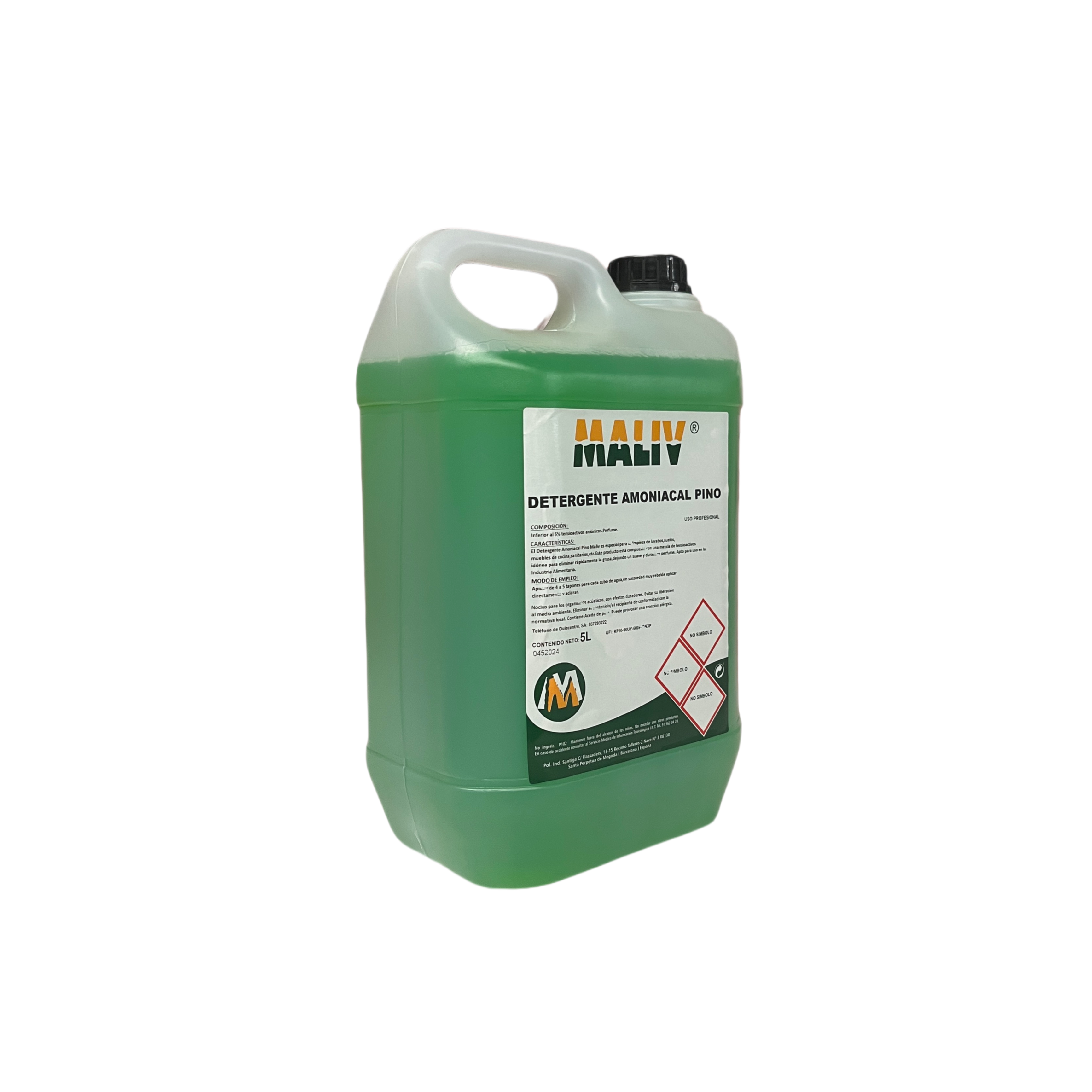 DETERGENTE AMONIACAL PINO 5L