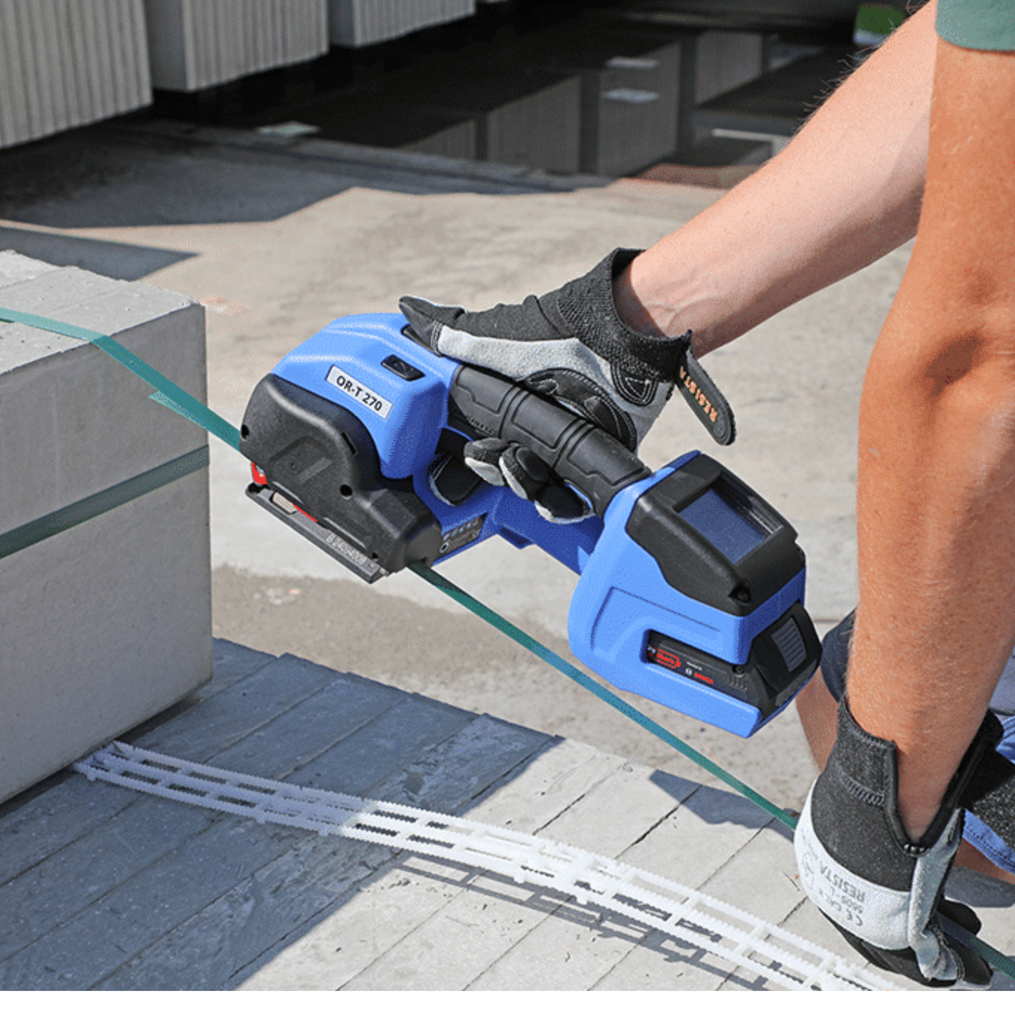 Flejadora de batería ORGAPACK OR-T 270