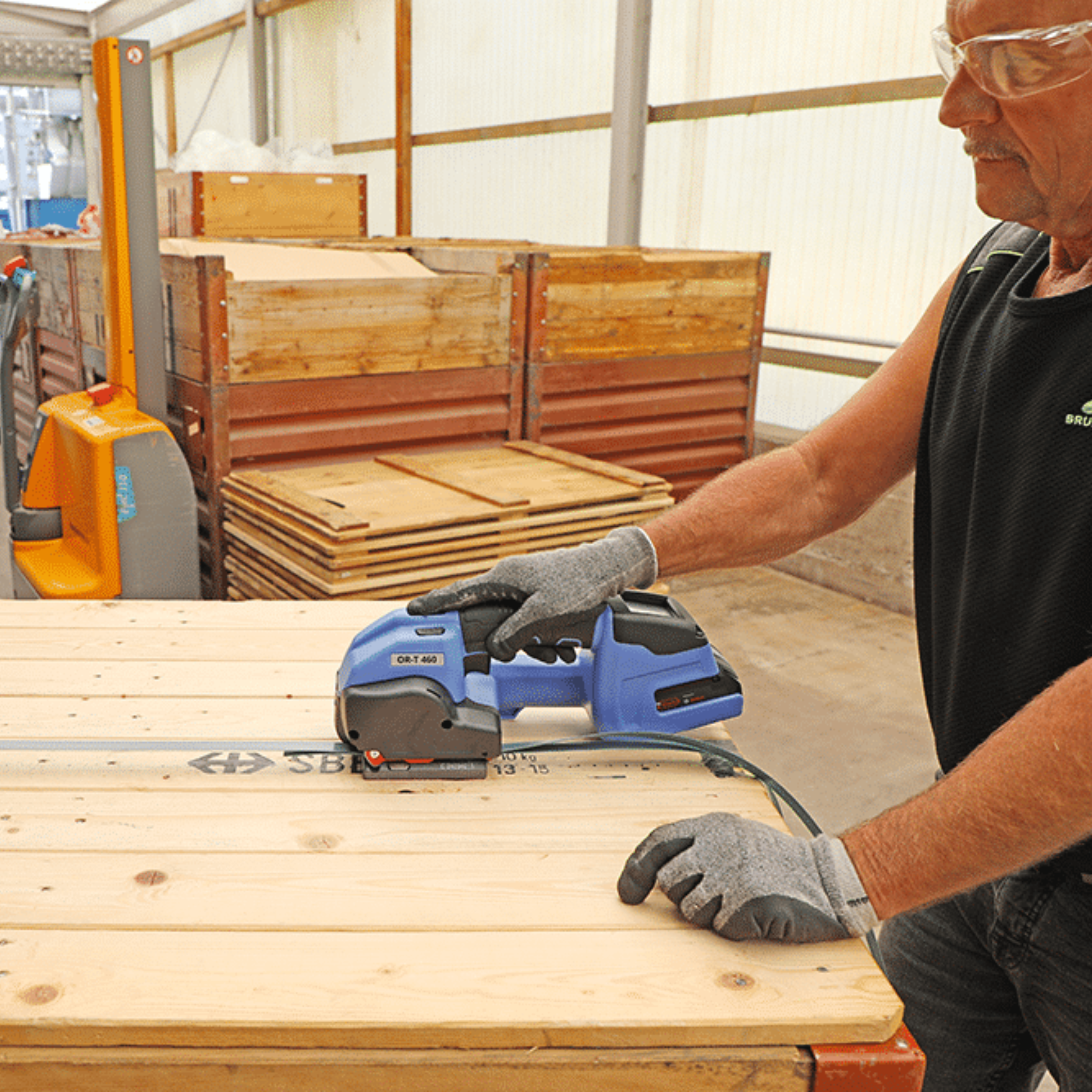 Flejadora de batería ORGAPACK OR-T 460