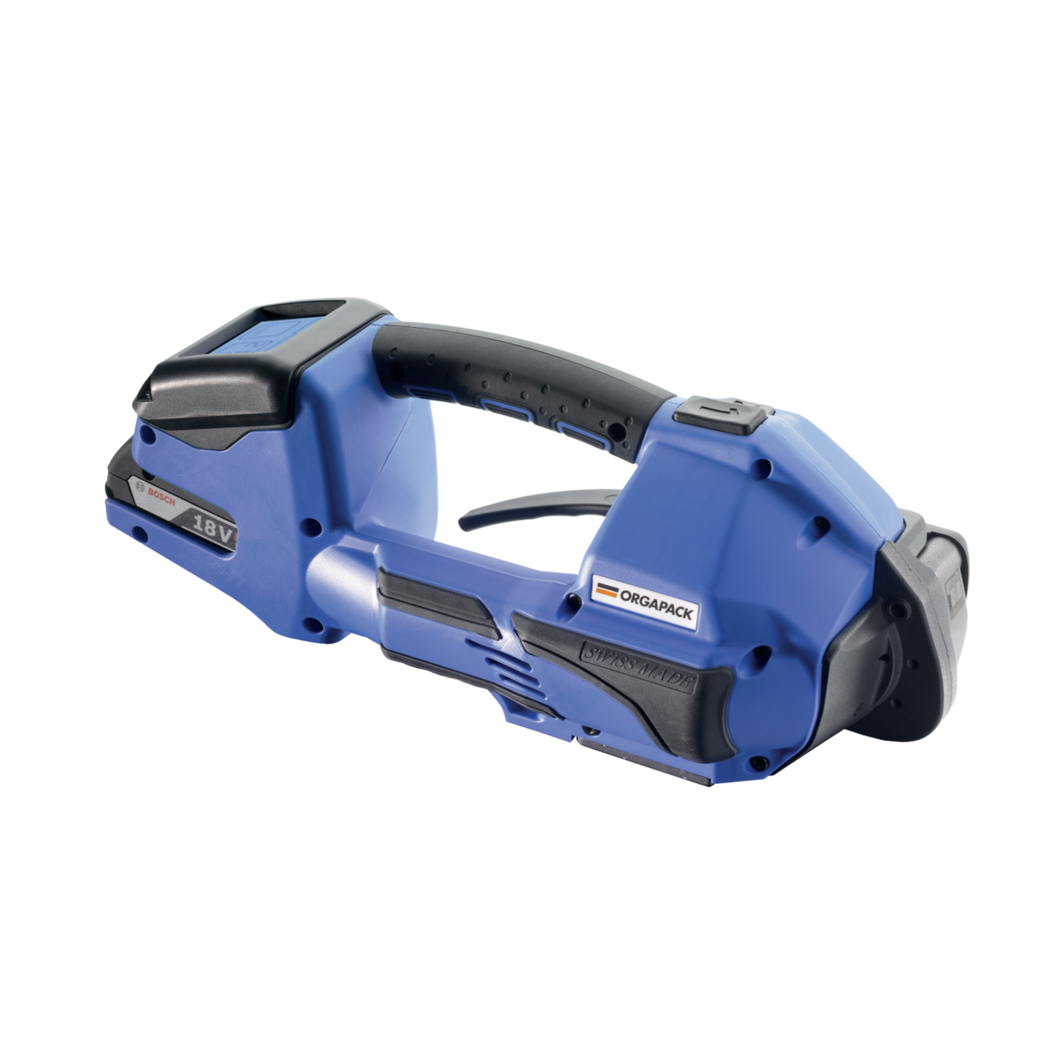 Flejadora de Batería, Flejadora Batería OR-T 130 para Fleje Plástico PPN–PET 9-13 mm, tensión baja.